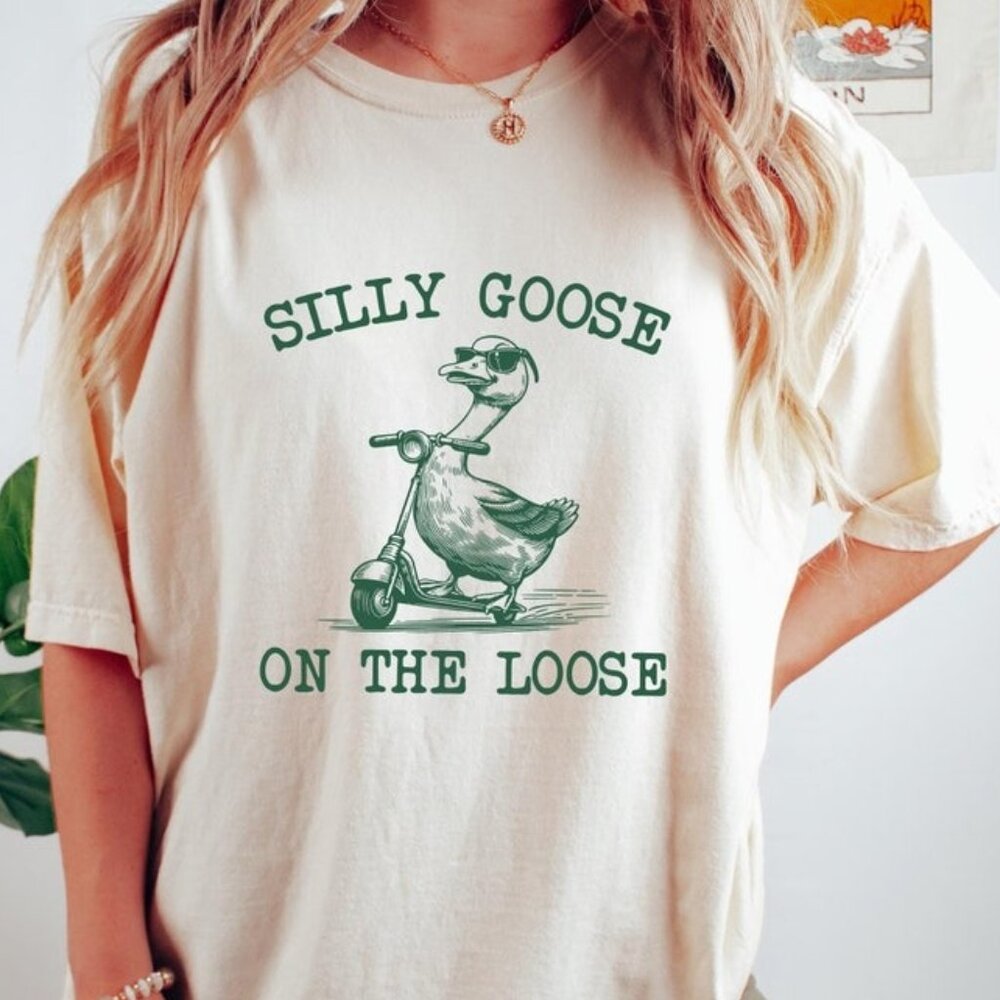 Silly Goose On The Loose Shirt, Silly Goose Farm T-Shirt